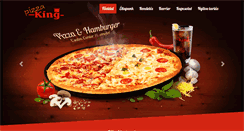 Desktop Screenshot of pizzaking.hu